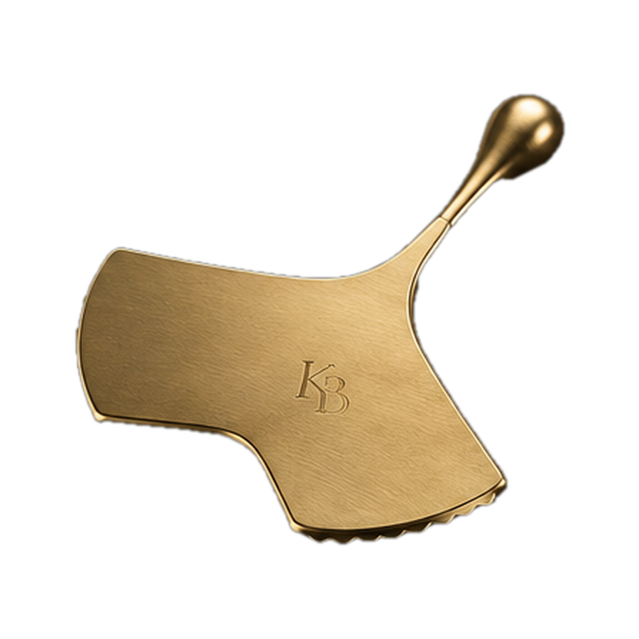 K3B Kansa Ritual Sculptor — kansa bronze facial sculpting tool